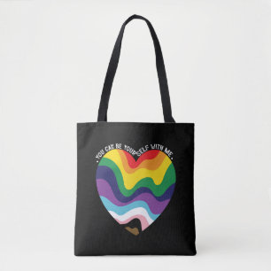 Je kunt jezelf zijn bij mij LGBT Transgender Homo Draagtas