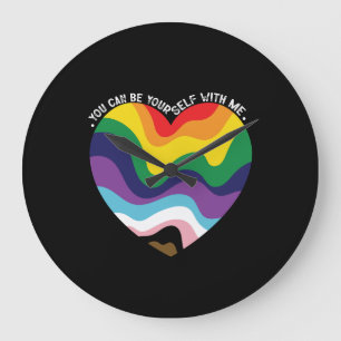 Je kunt jezelf zijn bij mij LGBT Transgender Homo Grote Klok