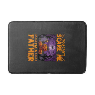 Je kunt me bang maken Vader Halloween Pompoenen Be Badmat