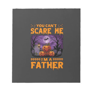Je kunt me bang maken Vader Halloween Pompoenen Be Notitieblok