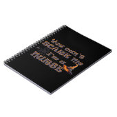 Je kunt me niet bang maken dat ik een verpleegster notitieboek (Linkerzijde)