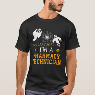 Je kunt me niet bang maken ik ben een apotheek tec t-shirt