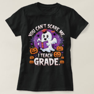 "Je kunt me niet bang maken, ik geef les - grappig T-shirt