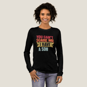 Je kunt me niet bang maken, ik heb een zoon voor M Tri-Blend Shirt