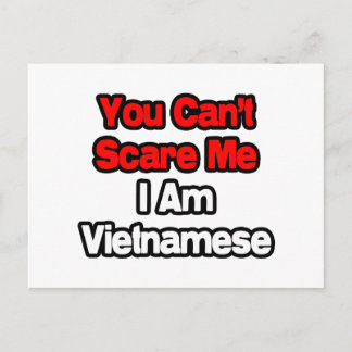 Je kunt me niet bang maken... Vietnamezen Briefkaart