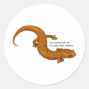 Je kunt me niet doden op een manier die Sticker is