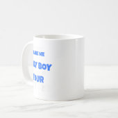 Je kunt me niet zien dat ik vier zussen heb, broed koffiemok (Voorkant links)