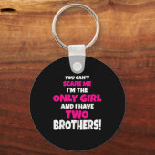 Je kunt me niet zien, ik heb alleen twee broers en sleutelhanger (Voorkant)