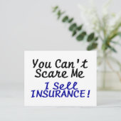 Je kunt me verzorgen Ik verkoop zwarte tekst voor  Briefkaart (Staand voorkant)