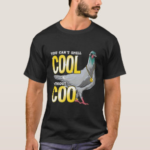 Je kunt niet cool spellen zonder coole grappige du t-shirt