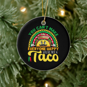 Je kunt niet iedereen gelukkig maken dat je geen T Keramisch Ornament