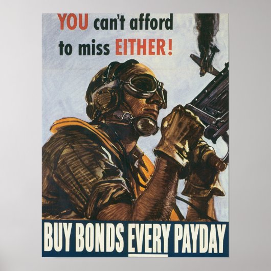 Je kunt niet naar Miss Afford. Poster (Voorkant)