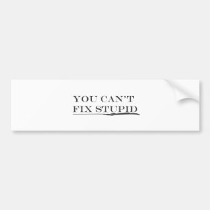 Je kunt niet repareren.ai bumpersticker