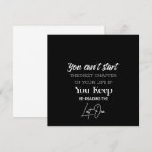 je kunt niet sterren kaart (Voorkant / Achterkant)