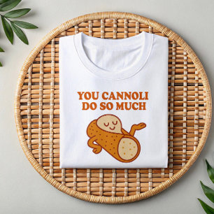 Je kunt niet zoveel doen Grappig Italiaans Pun S T-shirt