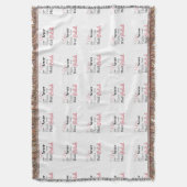 Je kunt nooit genoeg nagellak hebben deken (Voorkant Verticaal)