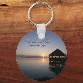 Je kunt nooit te veel buitenbanken hebben sleutelhanger (Voorkant)