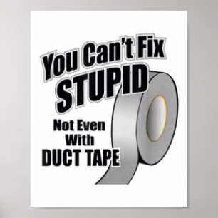 Je kunt Stud niet repareren, zelfs niet met Duct T Poster