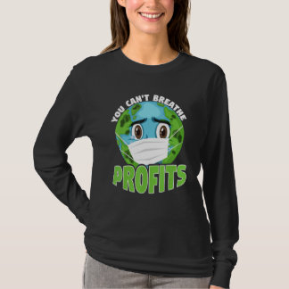 Je kunt winst voor bewustzijn van klimaat actievoe t-shirt