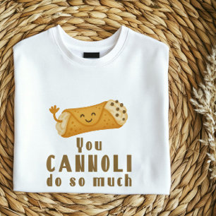 Je kunt zoveel T-shirts maken Grappige Italiaans