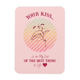 Je kus is.. Flexibele magneet voor je liefde
