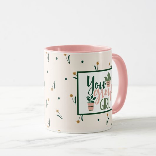 Je kweekt Plant Lover Coffee Mok (Voorkant rechts)