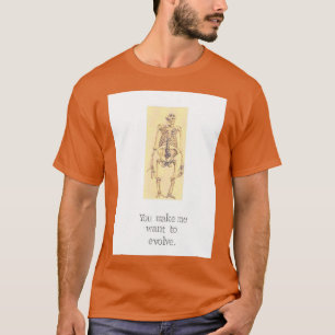 Je laat me evolueren t-shirt