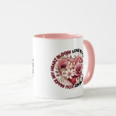 "Je laat mijn hart bloeien" Mok (Voorkant rechts)