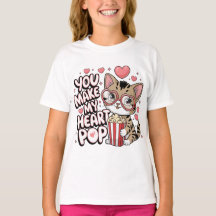 Je laat mijn hart met een Cute Cat-valentijnsontwe