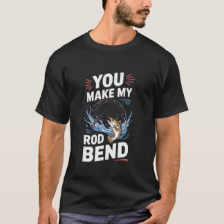 Je laat mijn staaf buigen - Vuil grapjes Funny Men T-shirt