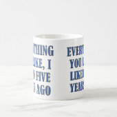 Je l'ai aimé d'abord tasse drôle ou tasse de (Centre)