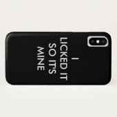 JE L'AI AIMÉ DONC C'EST LE coque iphone À MOI (Dos (Horizontal))