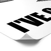 Je l'ai couvert Poster drôle (Coin)