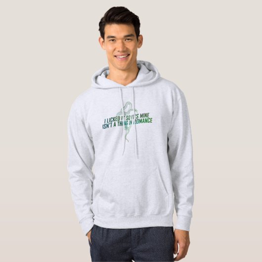 "Je l'ai gâtée donc c'est à moi" Sweat - shirt à c (Devant entier)