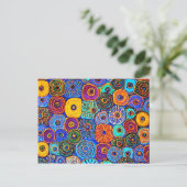 JE L'AIME ! Carte de fleurs impressionnistes color (Debout devant)