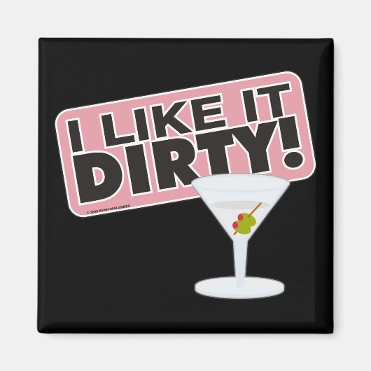 Je l'aime Magnet sale (Devant)