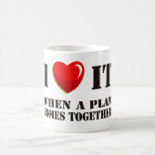 Je l'aime quand un plan… Tasse d'Un-Équipe (Centre)