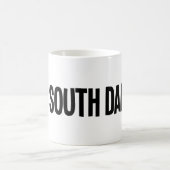 Je ❤️ le Dakota du Sud Mug Classique 11oz J'aime (Centre)