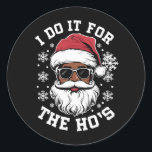 Je Le Fais Pour Hos Christmas African Père Noël<br><div class="desc">Je Le Fais Pour La Hos Christmas African American Père Noël</div>