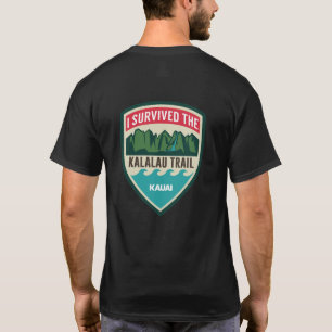 "Je le T-shirt des hommes ai survécu de Kalalau