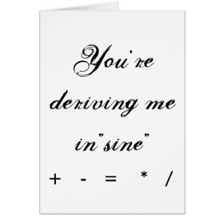 Je leidt me af in 'sinus', +   -   =    *   /