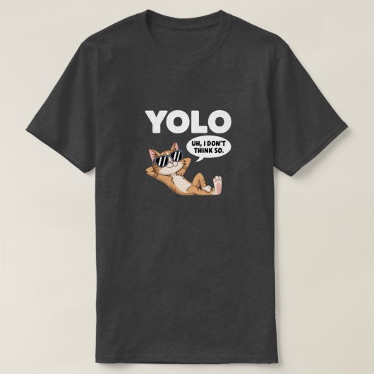 JE LEVEN ALLEEN EENMAAL T-SHIRT (Design voorkant)