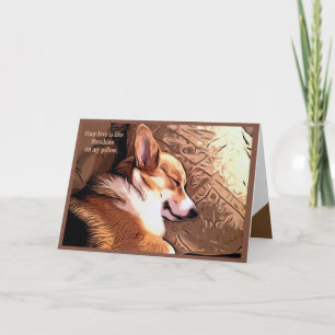 Je liefde is als Sunshine Welsh Corgi Valentijn Feestdagen Kaart