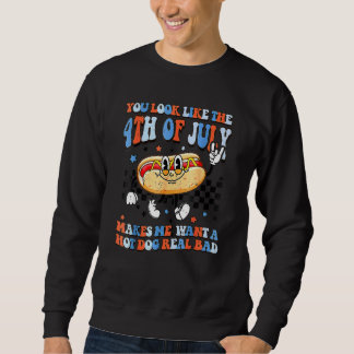 Je Lijkt Op 4 Juli Maakt Me Een Hotdog Willen Trui