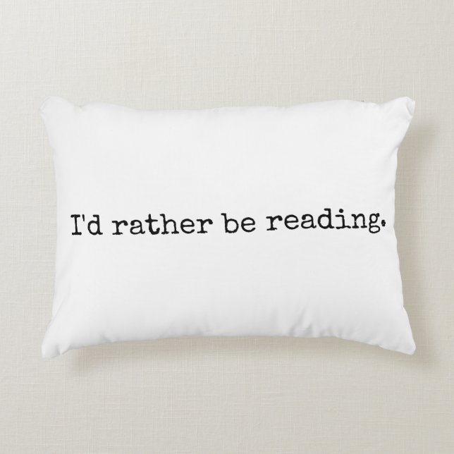 Je lirais plutôt le coussin (Devant)