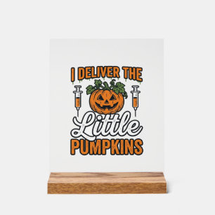 Je livre les petits citrouilles Halloween Infirmiè