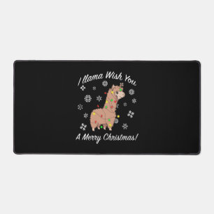 Je Llama Vous Souhaite Un Joyeux Noël Llama Noël