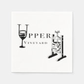 Je Logo cocktail Servet (Voorkant)