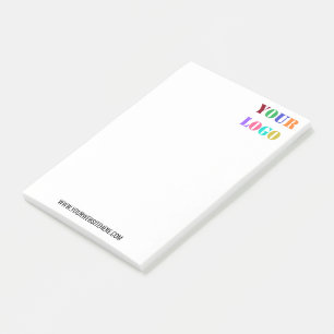 Je Logo en tekst promotioneel Modern Post-it® Notes