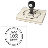 Je Logo toevoegen Rubberstempel (Gestempeld)
